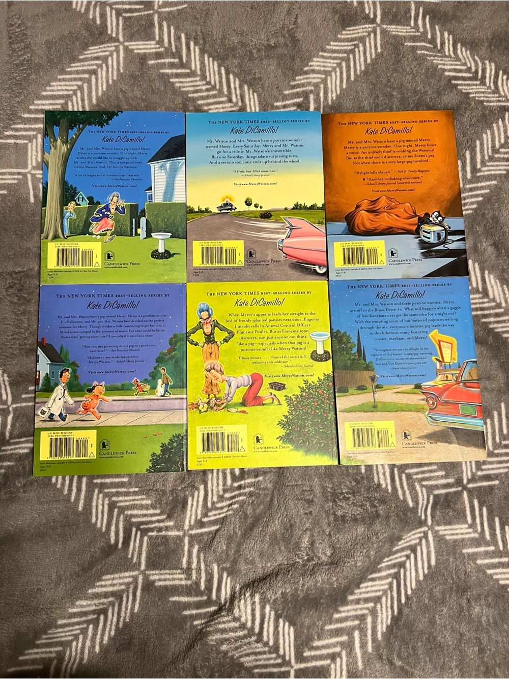 Mercy Watson Series by Kate DiCamillo 6 Piece Kids Book Lot Set Bundle - Picture 8 of 16